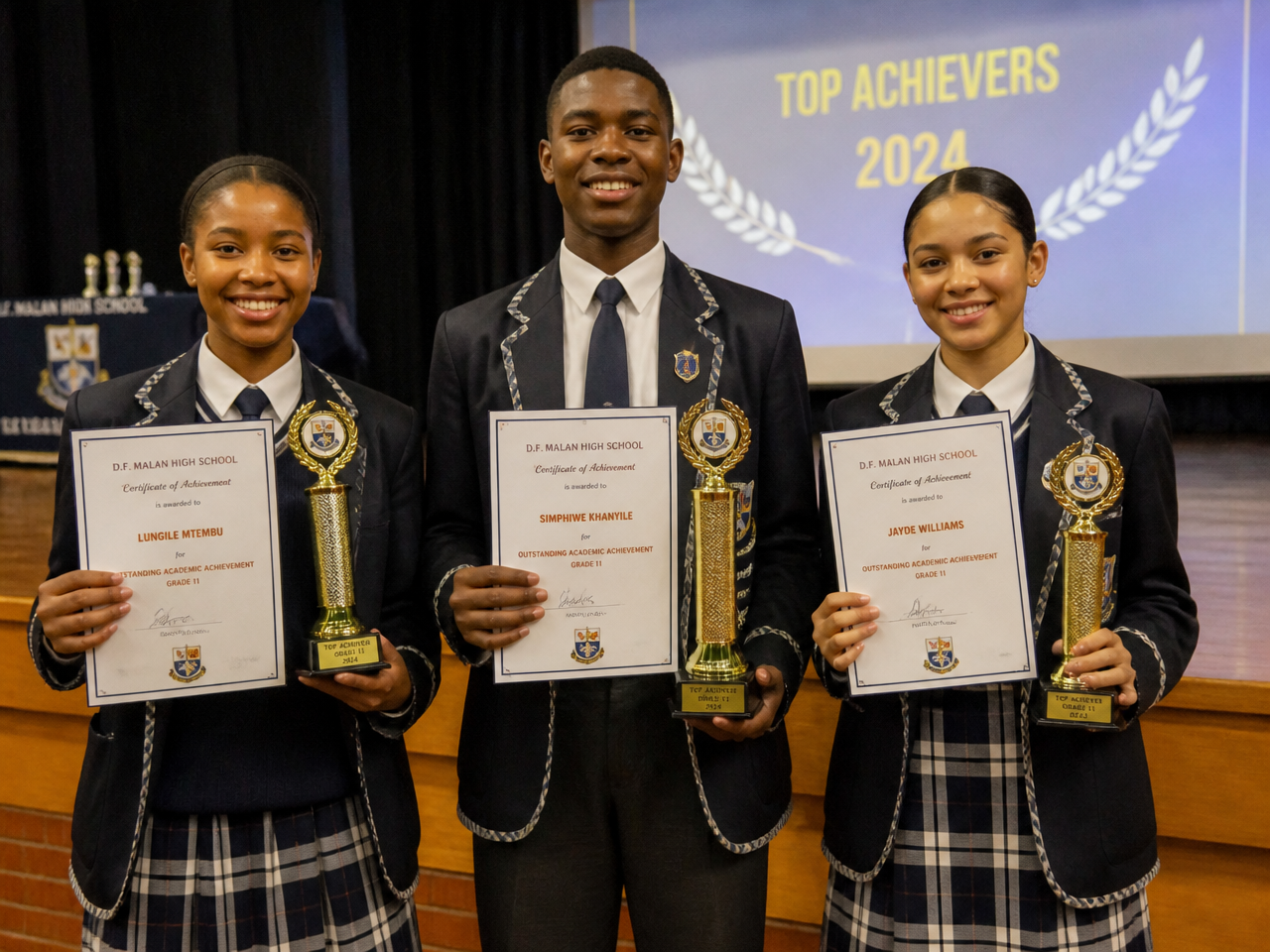 Students recognised for academic excellence